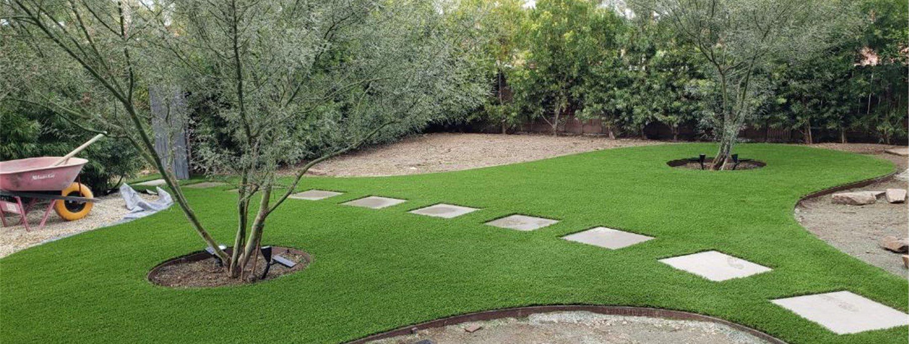 Menifee Artificial Grass & Pavers for Patios, Front, Side & Backyards