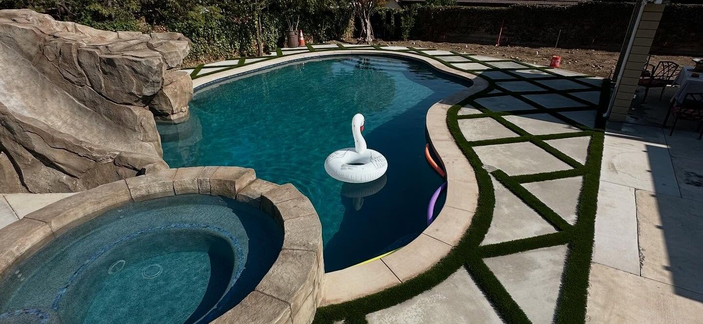 Concrete Services, Concrete & Artificial Turf Strips, Menifee, CA
